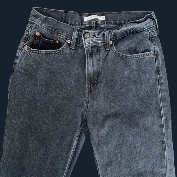 Black Levi’s Low Pro Straight Jeans - Picture 3 of 16